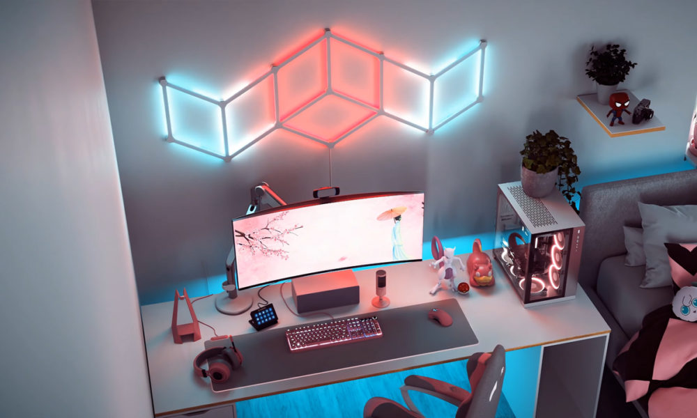 Nanoleaf Lines iluminación RGB barras LED retroiluminadas