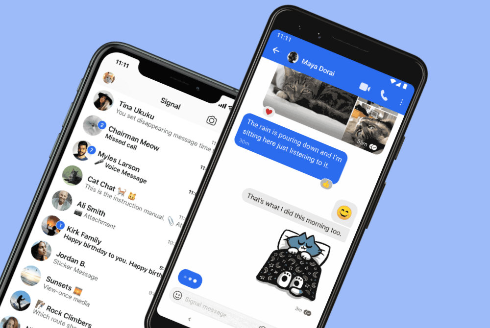 aplicaciones de mensajería