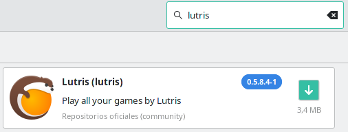 Lutris en Majaro Linux