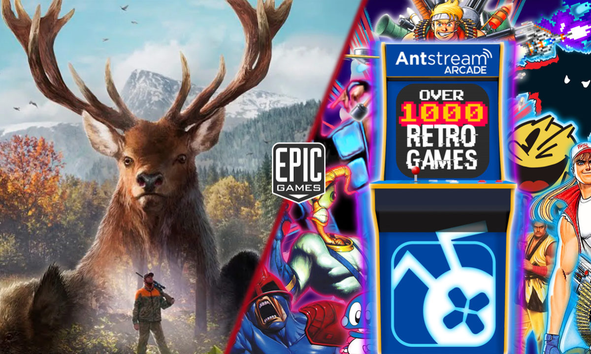 Juegos Gratis Epic Games Store theHunt y Antstream