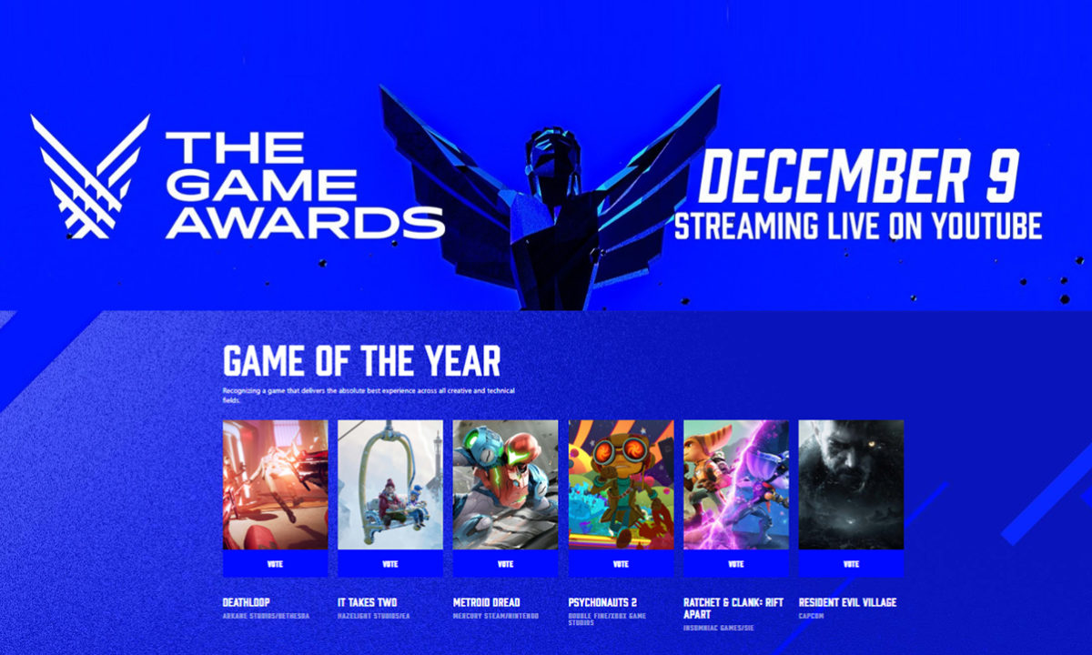 Nominados The Game Awards 2021