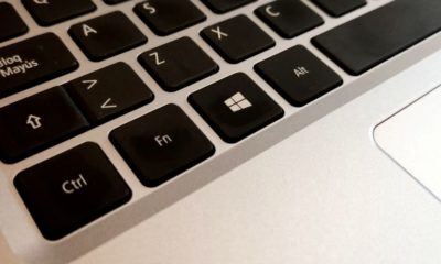 Tecla Fn en un portátil