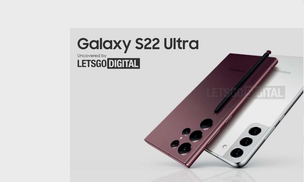 Los Galaxy S22 Ultra y Galaxy S22 Plus aparecen en una imagen de