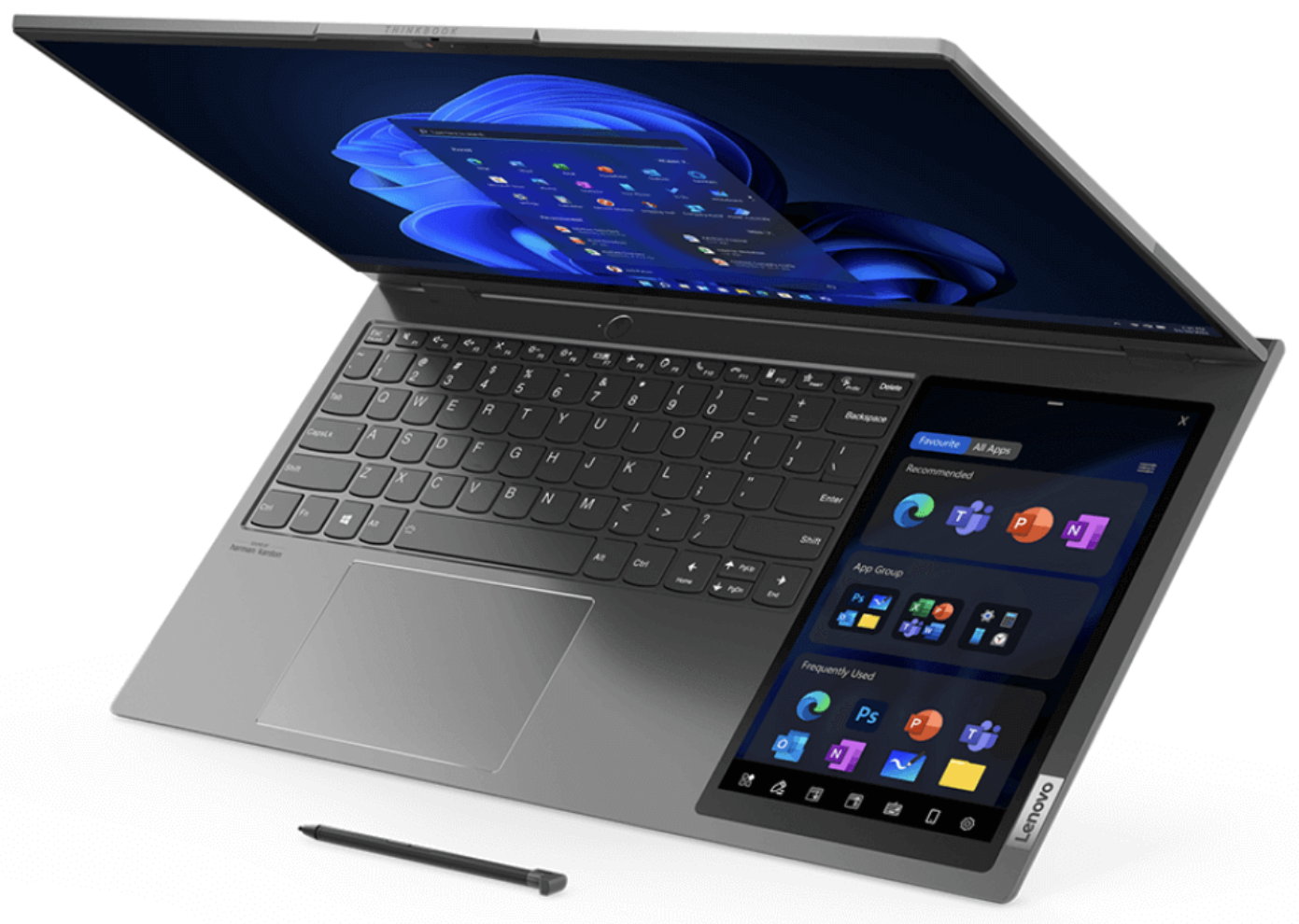 Lenovo ThinkBook Plus 2022, a spectacular laptop with built-in graphics tablet