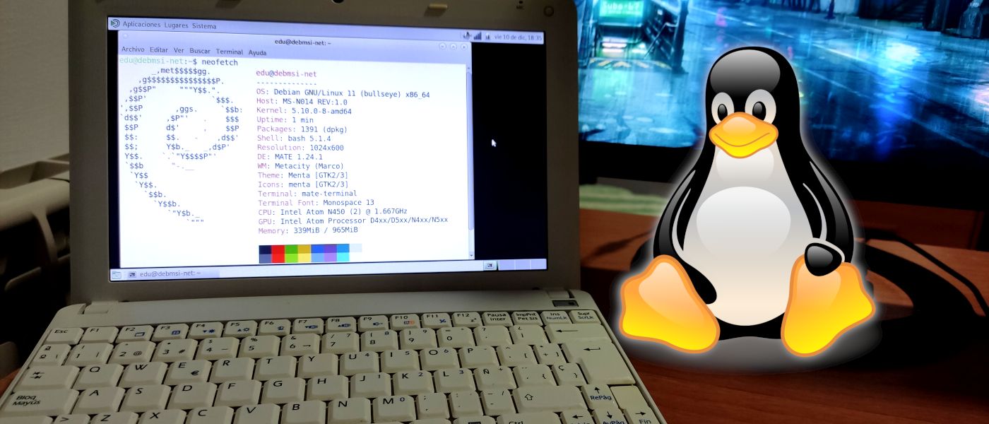 Linux en un portátil antiguo