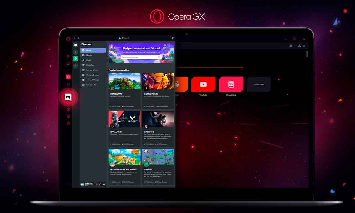 Opera GX también se suma a la Microsoft Store