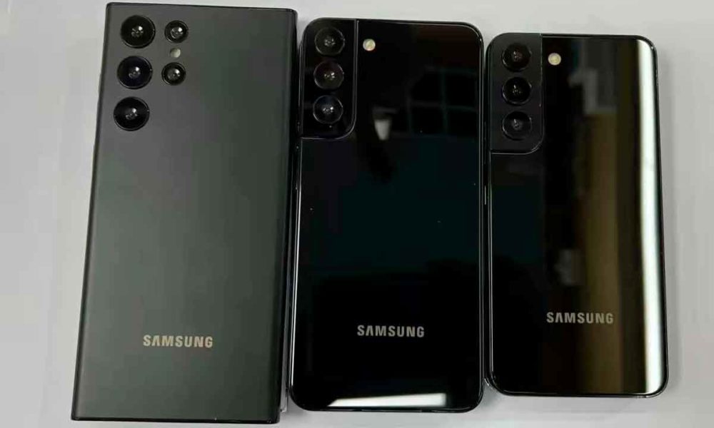 Samsung Galaxy S22: filtrados... de espaldas