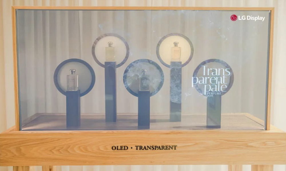 pantallas OLED transparentes