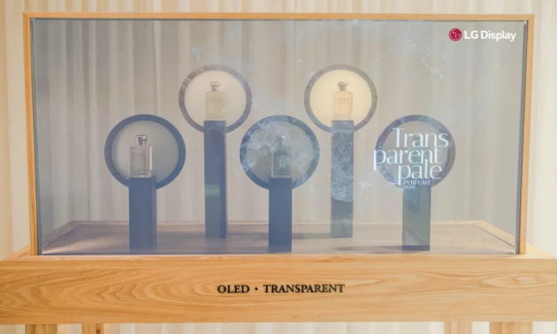 LG Display presume de pantallas OLED transparentes y flexibles