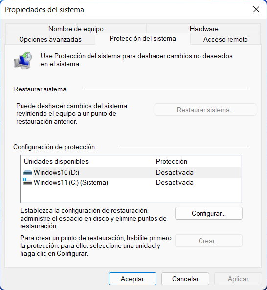 Cómo crear y usar puntos de restauración en Windows 11 33