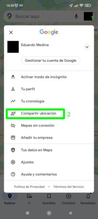 Compartir ubicación en tiempo real con Google Maps en Android