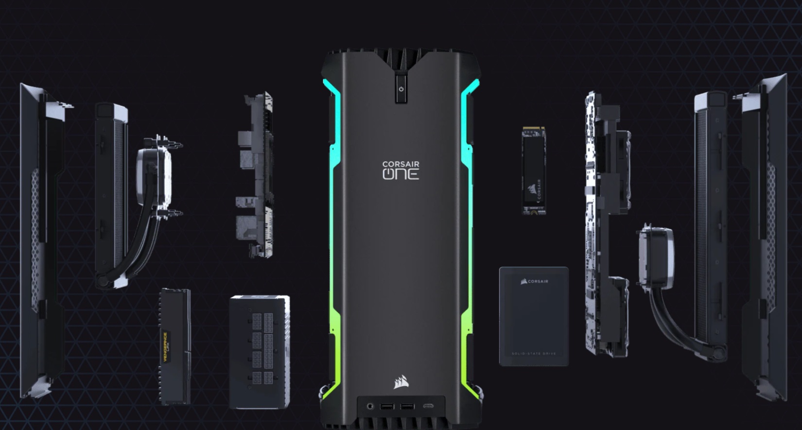 Corsair One i300 componentes