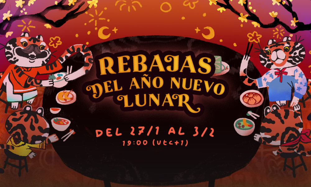 Rebajas del Año Nuevo Lunar de Steam