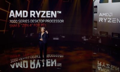 Lisa Su presentando Zen 4