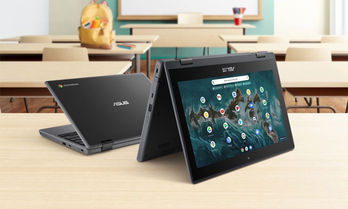 ASUS Chromebook CR1 y Flip CR1 Educación