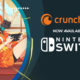 Crunchyroll aplicación Nintendo Switch eShop