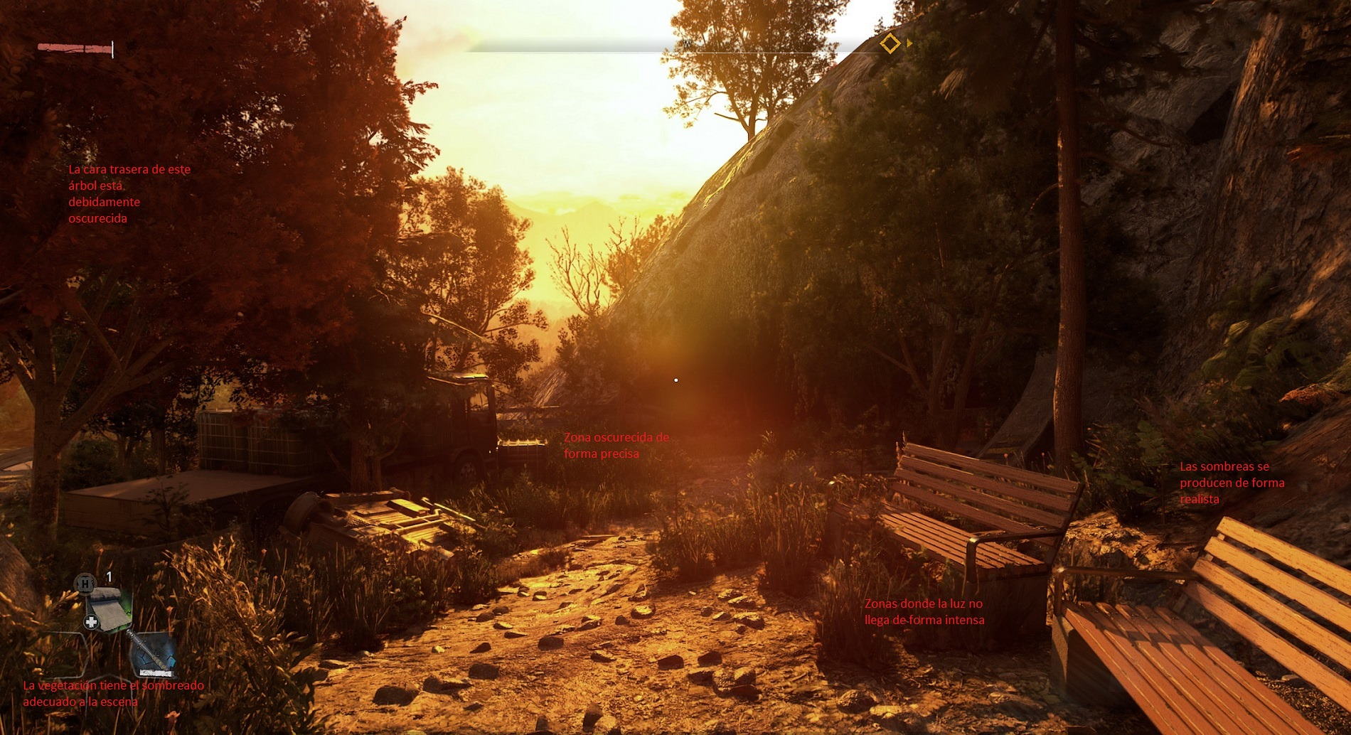 Dying Light 2 con trazado de rayos, clic para ampliar