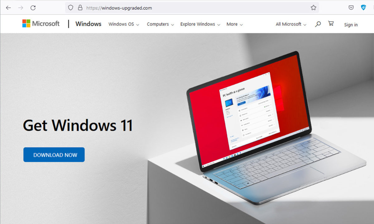Falsa actualización de Windows 11 infecta con malware RedLine