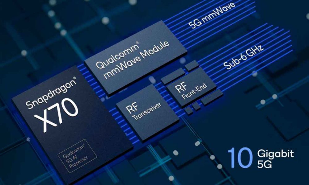 Snapdragon X70 5G: el módem que conectará a la gama alta