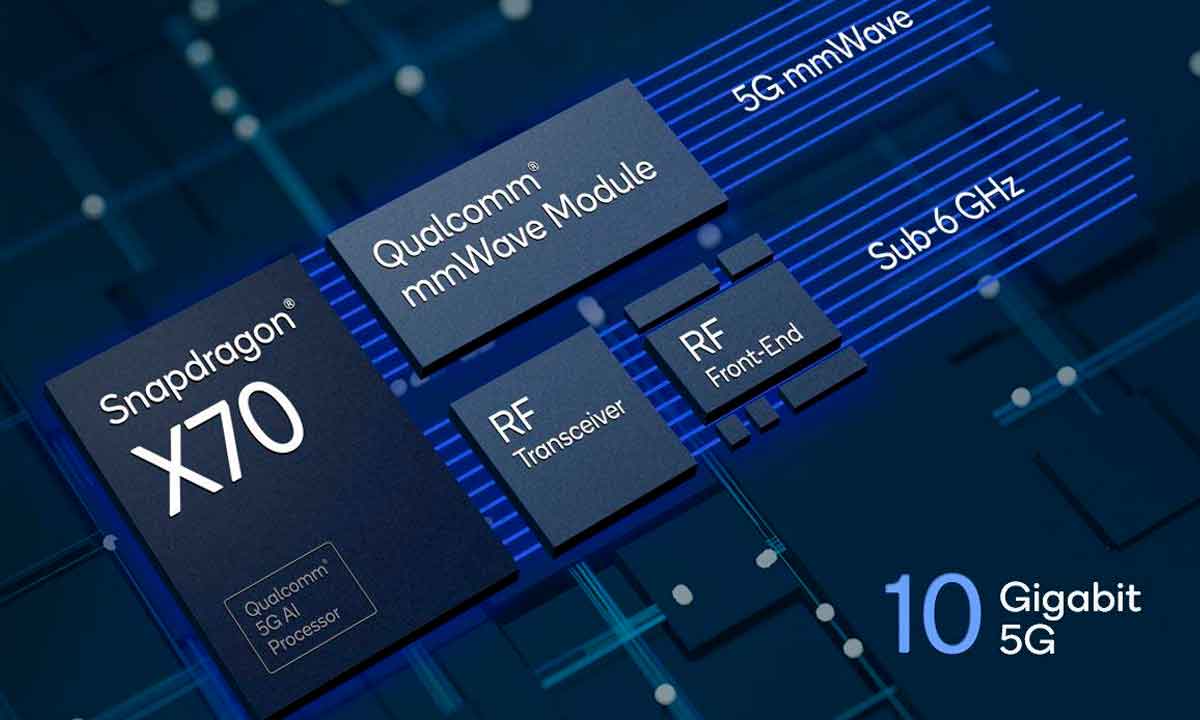 Snapdragon X70 5G: el módem que conectará a la gama alta