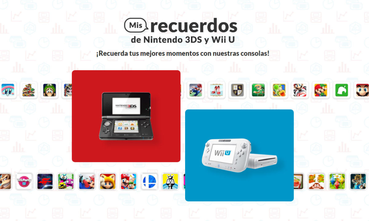 Recuerdos Nintendo 3DS y Wii U