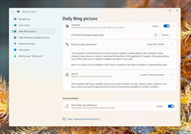Dynamic Theme para Windows: disfruta de los wallpapers de Bing sin ...
