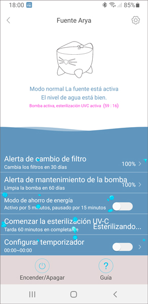 fuente inteligente catit pixi