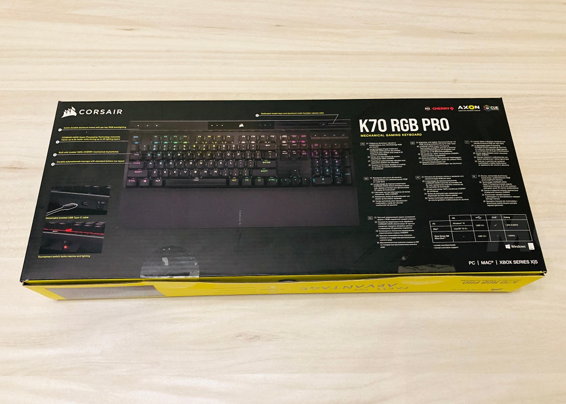 Corsair K70 RGB PRO