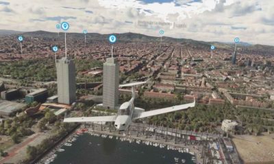 Flight Simulator mejora su mapa de la Península Ibérica