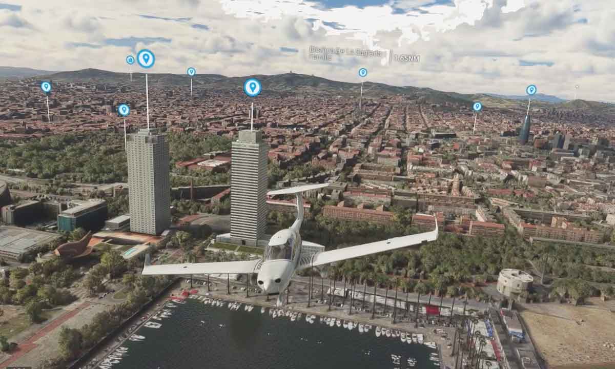 Flight Simulator mejora su mapa de la Península Ibérica