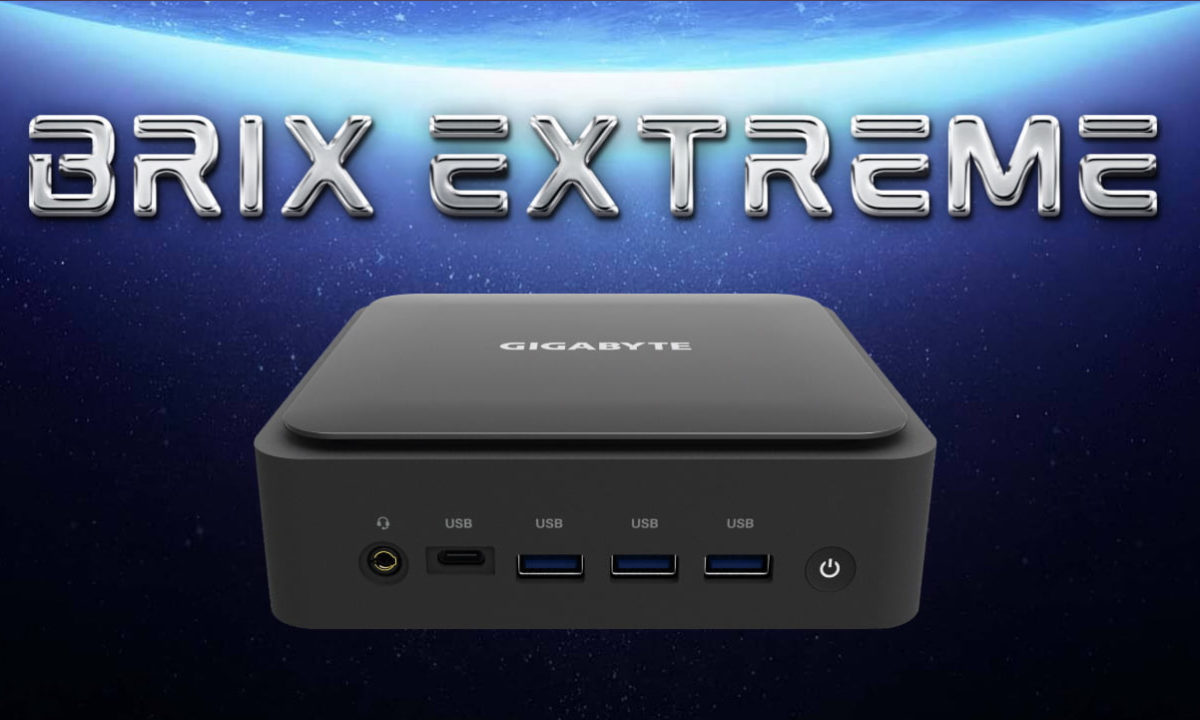 GIGABYTE BRIX Extreme 2022