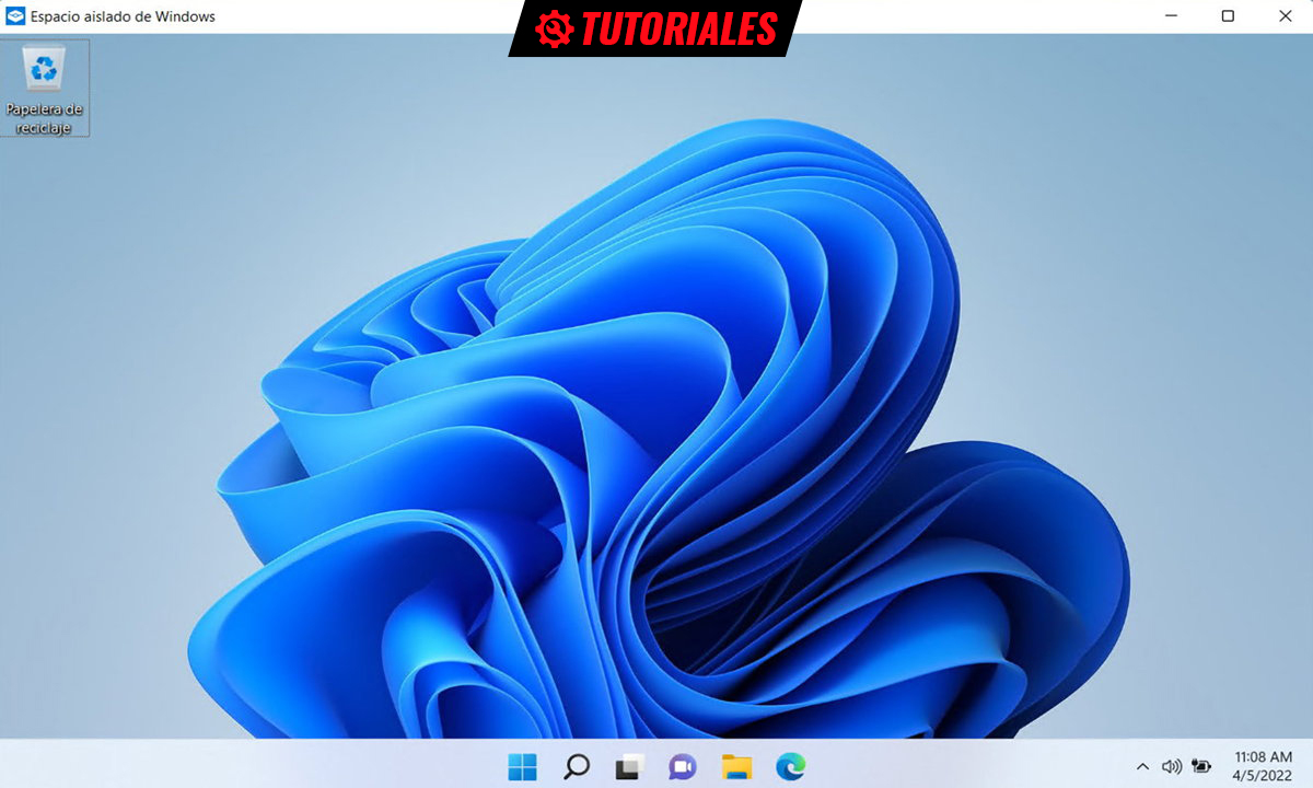 Espacio aislado de Windows 11