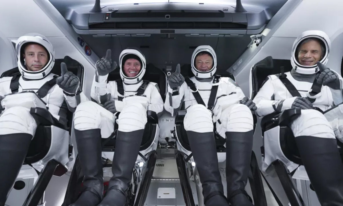 SpaceX y Axiom Space tripulación