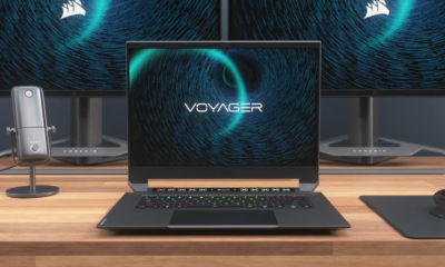 Corsair Voyager a1600 portátil gaming streaming