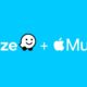 Waze finalmente añade la esperada integración con Apple Music