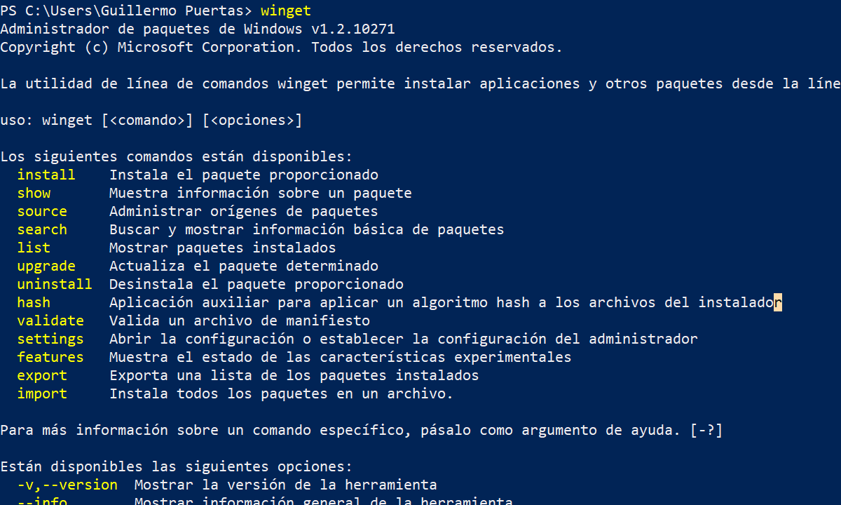 Windows Package Manager (WinGet)