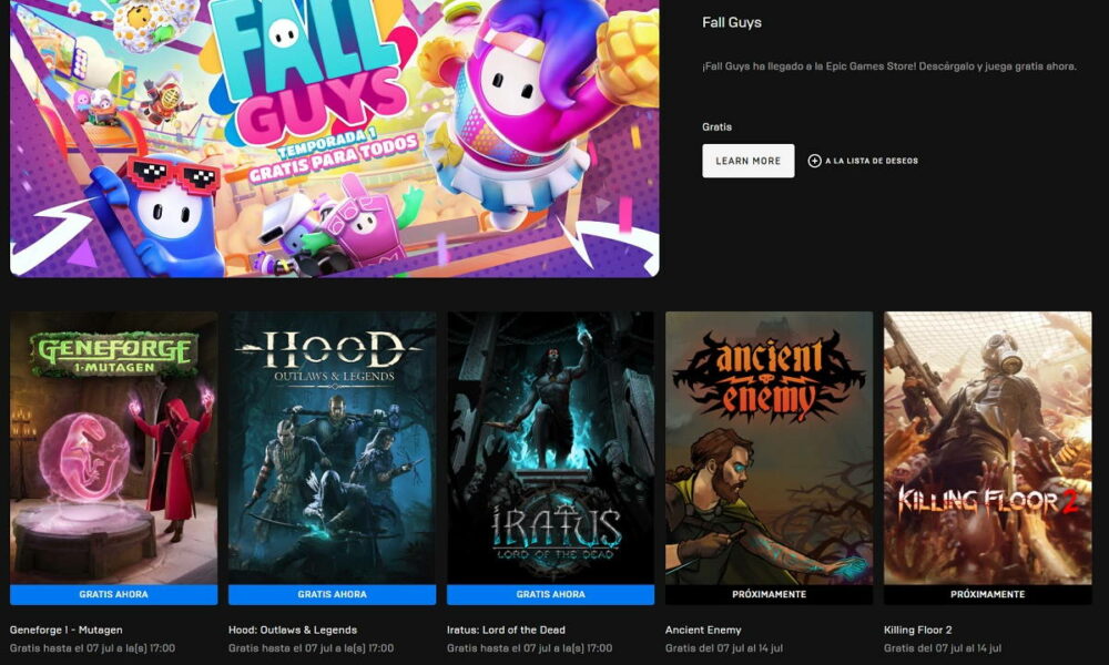 Lista de juegos GRATIS en Epic Game Store (Actualizado 2023)