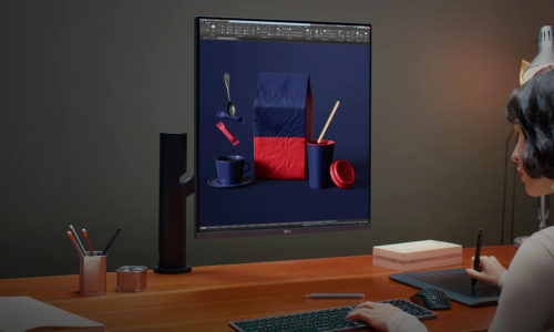 LG DualUp Monitor diseño gráfico