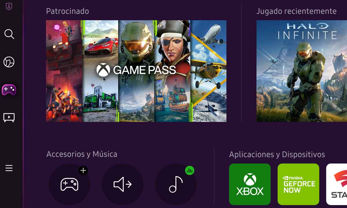 Los televisores de Samsung incluirán acceso directo a Xbox Cloud