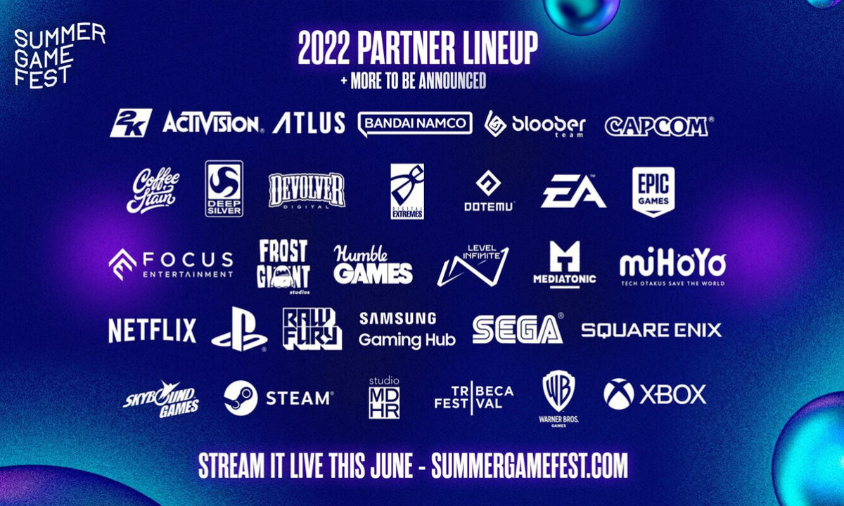 Summer Game Fest 2022 participantes
