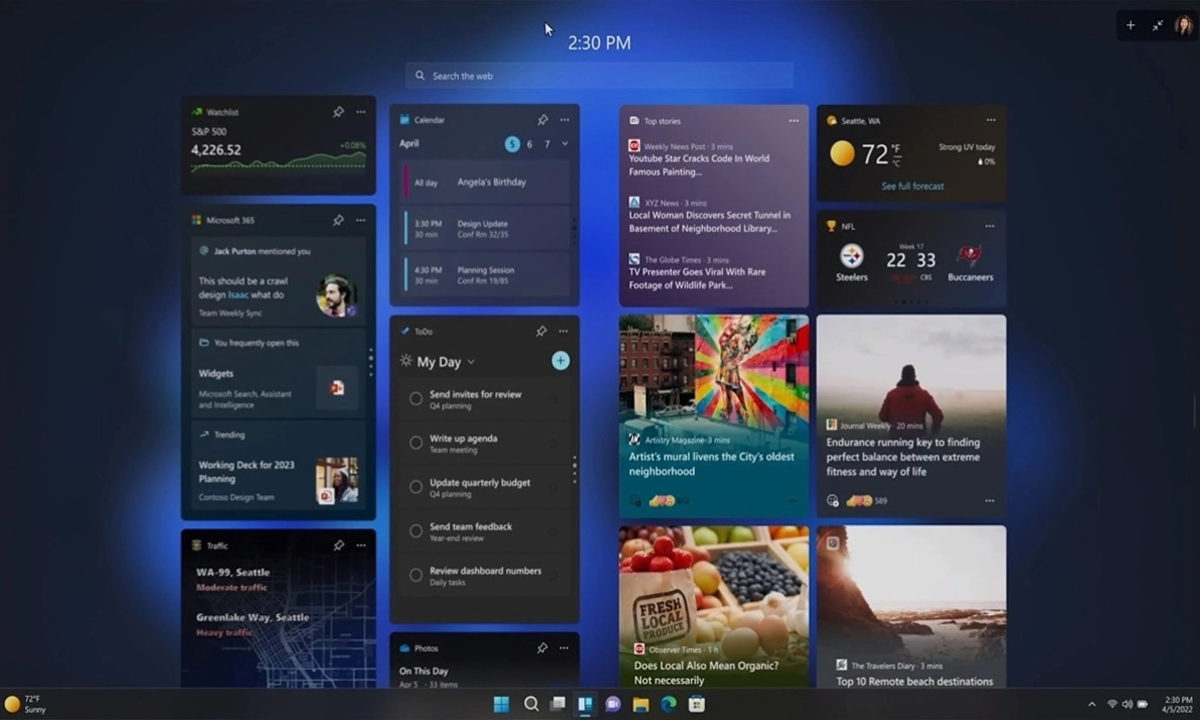 Windows 11 widgets de terceros