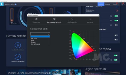 Lenovo Legion 5i Pro 16, análisis: generoso en tamaño, y en rendimiento 55