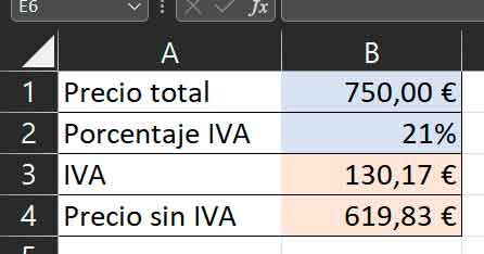 Calcula porcentajes con Excel