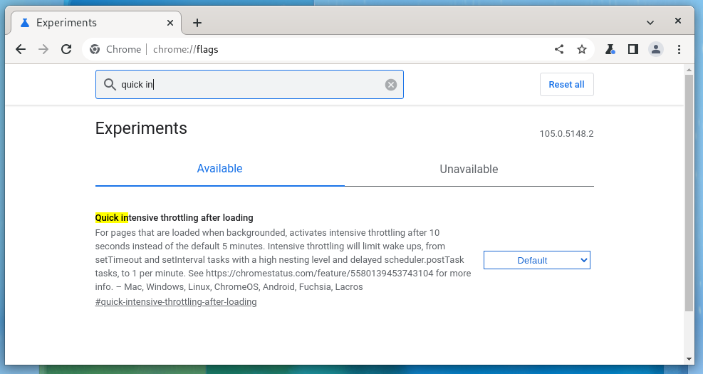 Google Chrome dev para Linux