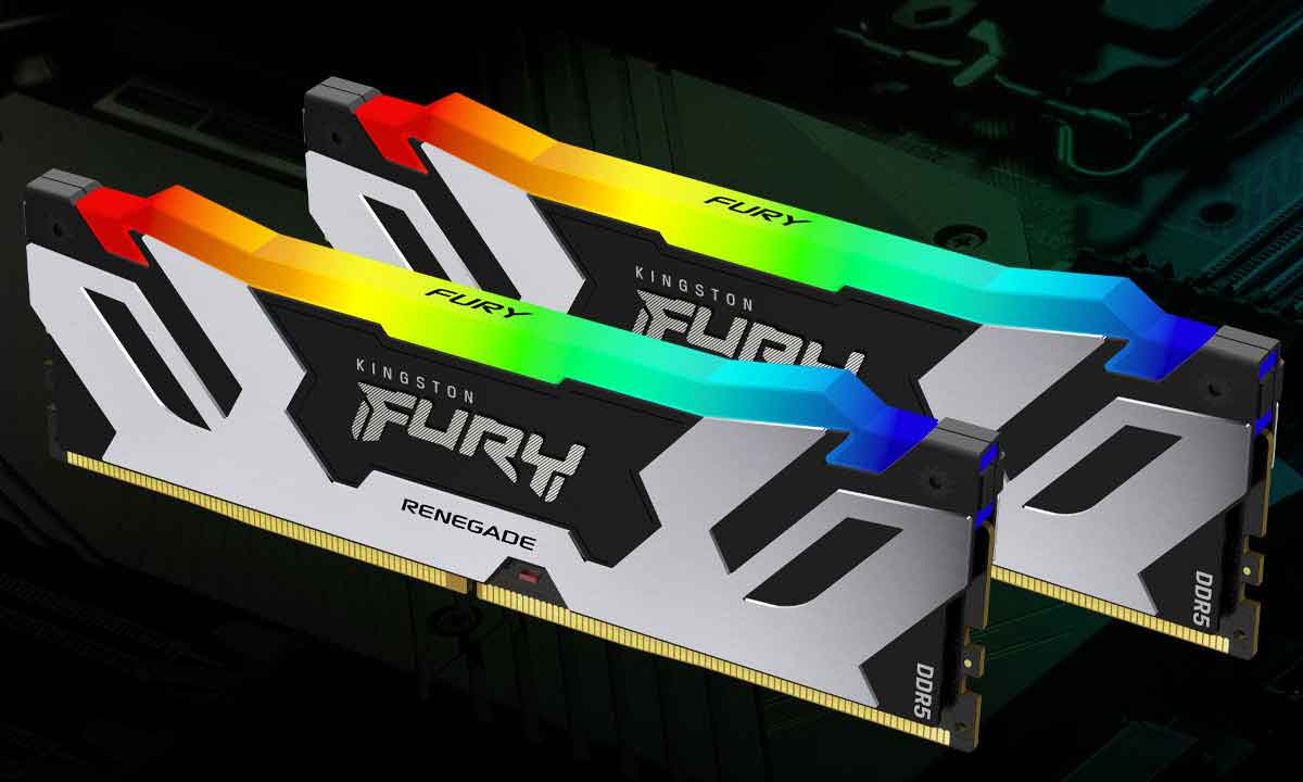 Kingston FURY Renegade DDR5 y DDR5 RGB, hasta 6400MT/s