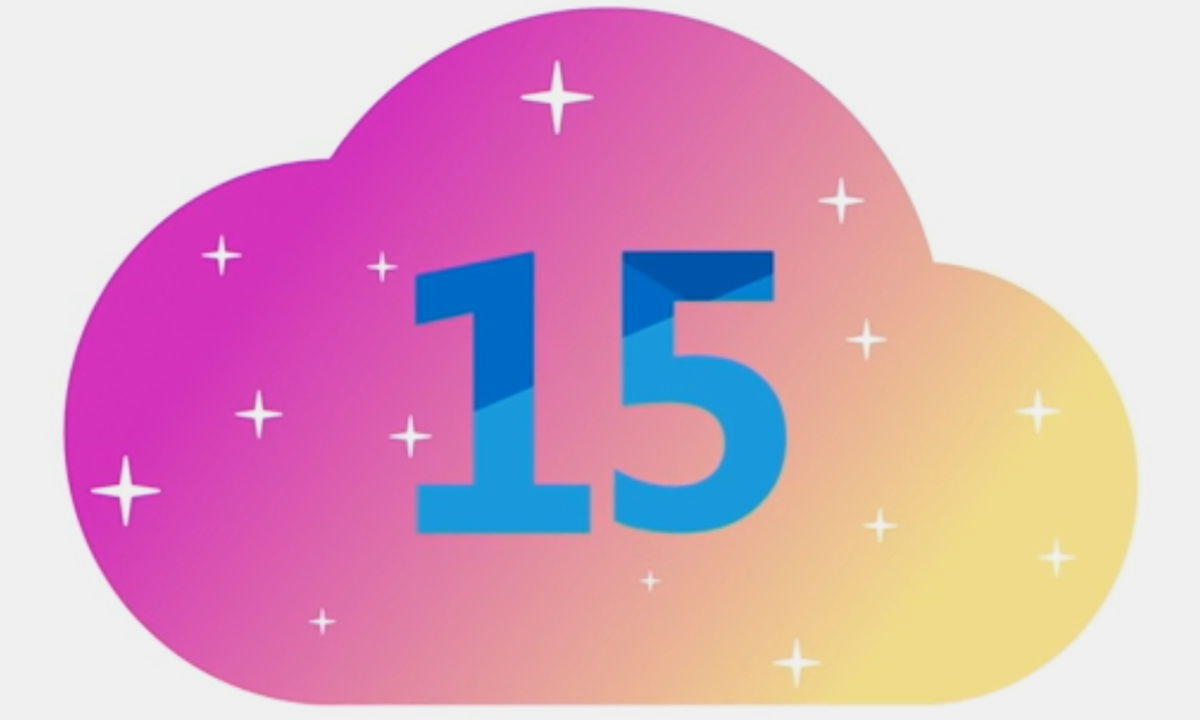 OneDrive cumple 15 años