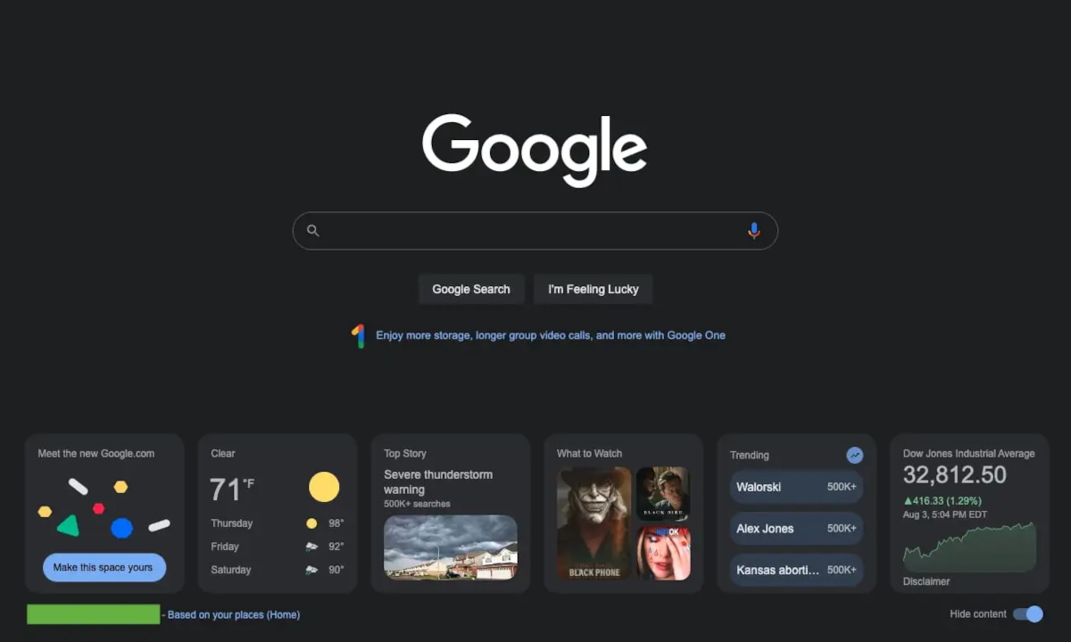 La portada del buscador de Google ampliará su funcionalidad con tarjetas