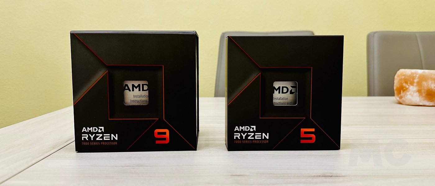 AMD Ryzen 9 7900X y Ryzen 5 7600X