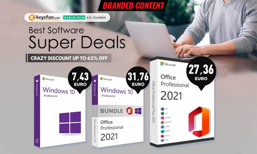 Consigue MS Office desde 14,13 euros, y Windows 10 desde solo 6,49 euros. ¡ Software original a buen precio!