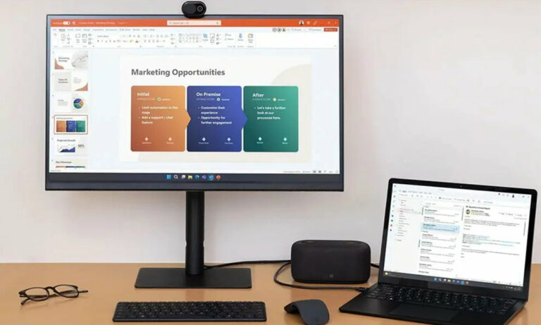 Microsoft Audio Dock, una base de expansión con sonido